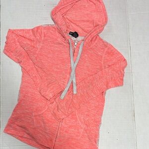 Miss Chievous Coral Knit Top sheer
